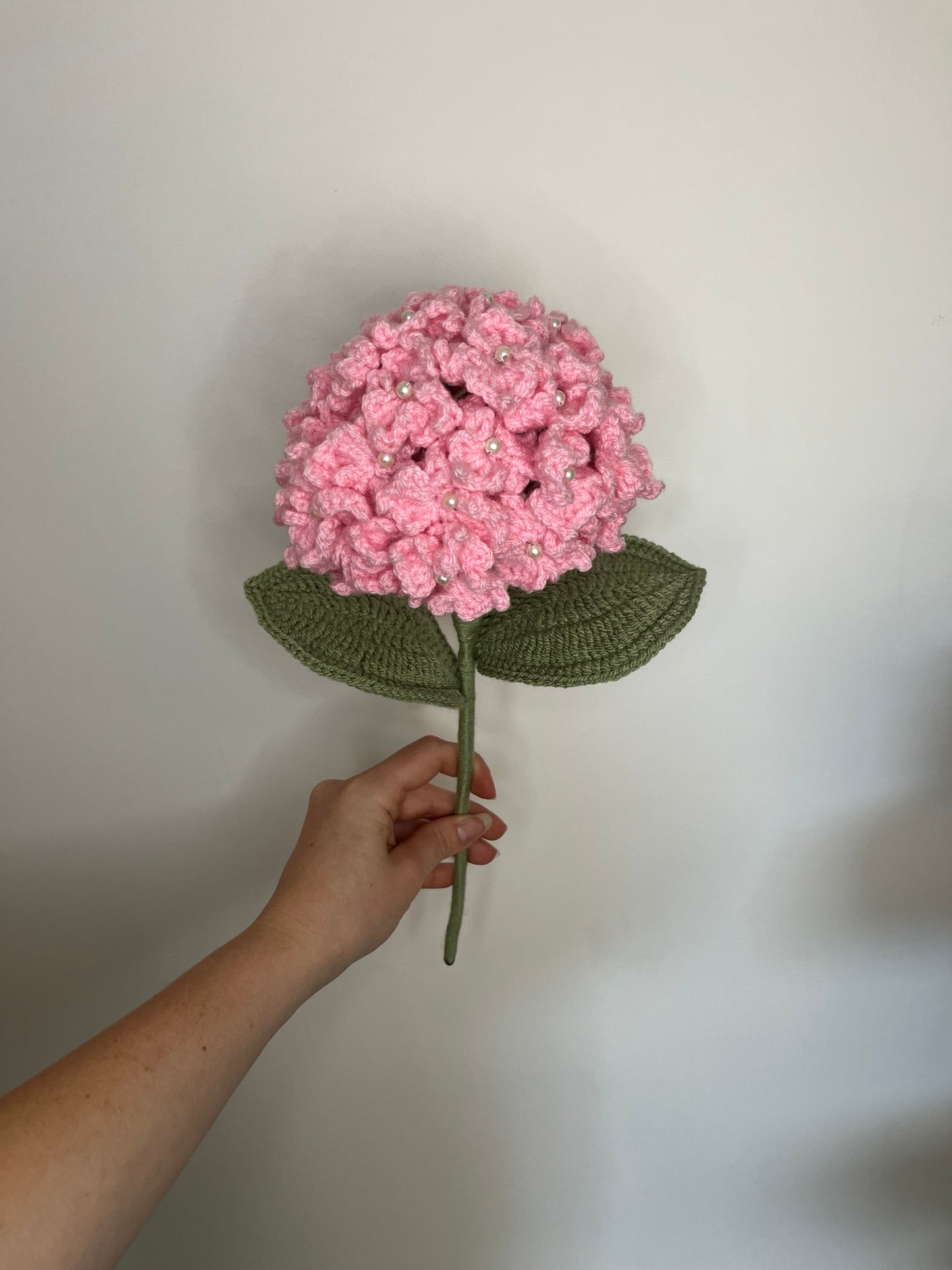 Hortensias rose clair